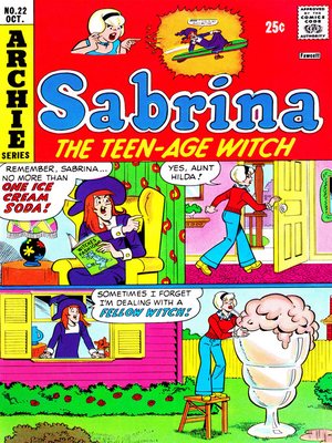 cover image of Sabrina the Teenage Witch (1971), Issue 22